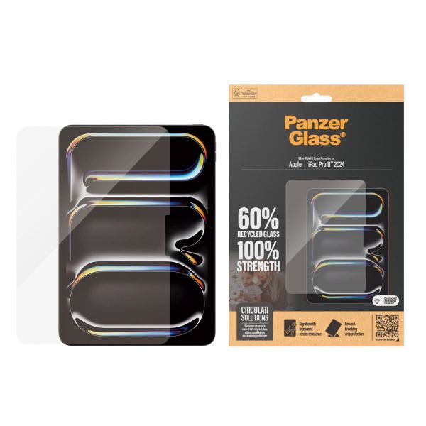 PanzerGlass Ultra Wide Fit Protection d'écran Apple iPad Pro 11 (2025) M5 / (2024) M4