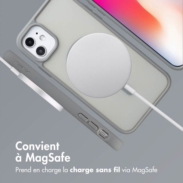 imoshion Coque Color Guard avec MagSafe Apple iPhone 11 - Gris