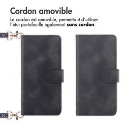 imoshion Etui de télephone portefeuille avec cordon Xiaomi Redmi Note 17 (5G) - Noir