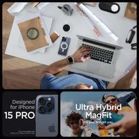 Spigen Coque Ultra Hybrid MagSafe Apple iPhone 15 Pro - Frost Clear