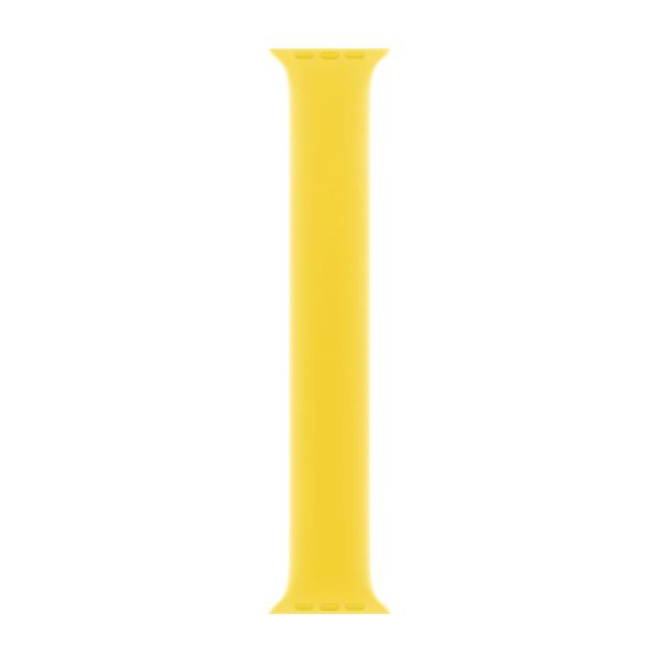 Apple Bracelet Boucle unique en Silicone Apple Watch | 38/40/41/42 mm - Taille 2 - Canary Yellow
