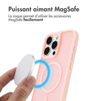 imoshion Coque Color Guard avec MagSafe Apple iPhone 15 Pro Max - Rose clair