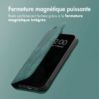 imoshion Étui de téléphone portefeuille Slim Motorola Moto G77 - Vert