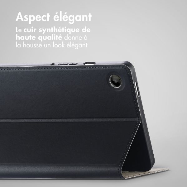 Accezz Coque tablette Classic Samsung Galaxy Tab A9 8.7 pouces - Noir
