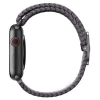 Uniq Bracelet tressé Aspen Apple Watch | 44/45/46/49 mm - Granite Grey