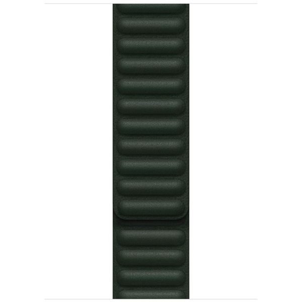 Apple Bracelet Leather Link Apple Watch | 38/40/41/42 mm - Taille S/M - Sequoia Green