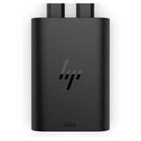 HP Chargeur rapide USB-C GaN original 65 watts | Chargeur d'ordinateur portable USB-C - Noir