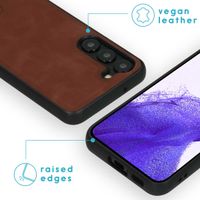 imoshion Etui de télephone luxe 2-en-1 amovible Samsung Galaxy S23 - Marron
