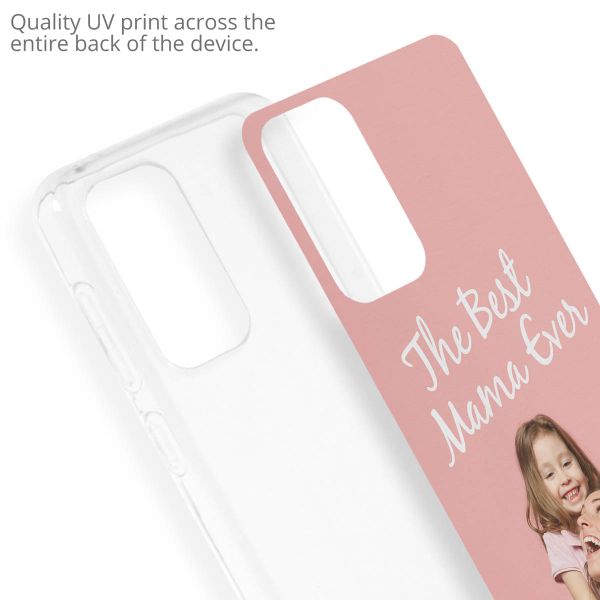 Concevez votre propre coque transparente Samsung Galaxy A33 - Transparent