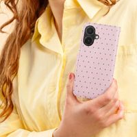imoshion Étui de télephone portefeuille Design Apple iPhone 17 - Happy Dots