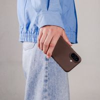 imoshion Coque arrière Texture Apple iPhone 18 Pro / 17 Pro - Marron foncé