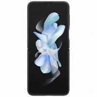 Samsung Original Coque Leather Samsung Galaxy Z Flip 4 - Noir