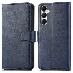 imoshion Étui de télephone portefeuille de luxe Samsung Galaxy A17 (5G) / (4G) - Bleu foncé