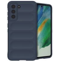 imoshion EasyGrip Backcover Samsung Galaxy S21 FE - Bleu foncé