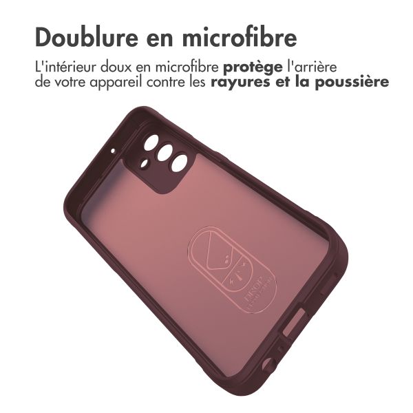 imoshion EasyGrip Backcover Samsung Galaxy A15 (5G/4G) - Aubergine