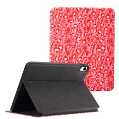 Selencia Coque tablette Vivid Apple iPad 11 (2025) 11 pouces A16 / iPad 10 (2022) 10.9 pouces - Wild Spots Lipstick