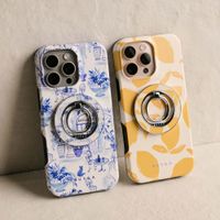 Burga Anneau de téléphone Magnetic Ringholder Gold - Compatible avec MagSafe - Lemon Tart