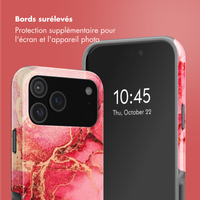 Selencia Coque arrière Vivid avec MagSafe Apple iPhone 17 Pro Max - Rosy Marble