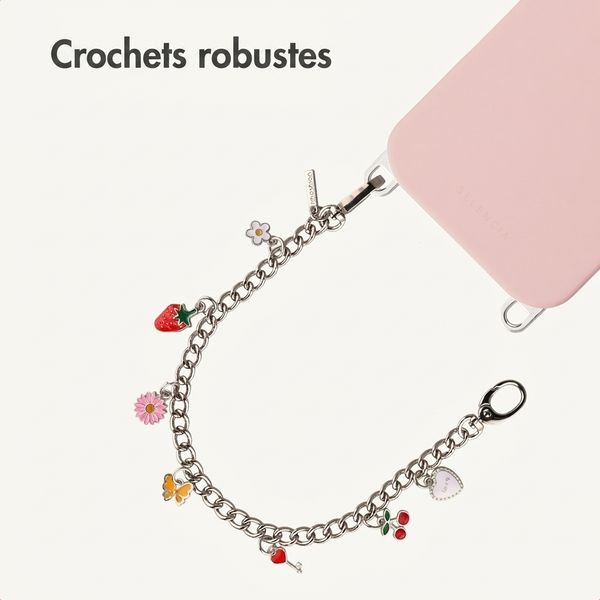 imoshion Cordon de téléphone Charm Chain - Argent