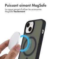 imoshion Coque Color Guard avec MagSafe Apple iPhone 15 - Noir