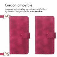 imoshion Etui de télephone portefeuille avec cordon Xiaomi Redmi Note 17 Pro - Rouge