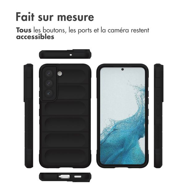 imoshion EasyGrip Backcover Samsung Galaxy S22 - Noir
