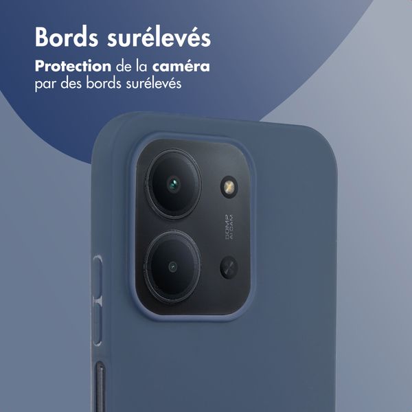 imoshion Coque Couleur Xiaomi Redmi 15C (5G) - Bleu foncé