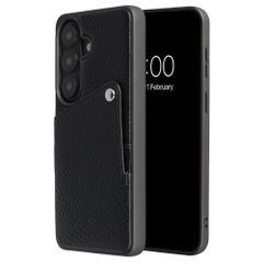 Selencia Coque Riva avec porte-cartes Samsung Galaxy S26 - Noir
