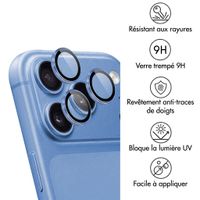 imoshion Lot de 2 protections d'objectif de caméra pour Apple iPhone 18 Pro / 18 Pro Max - Light Blue