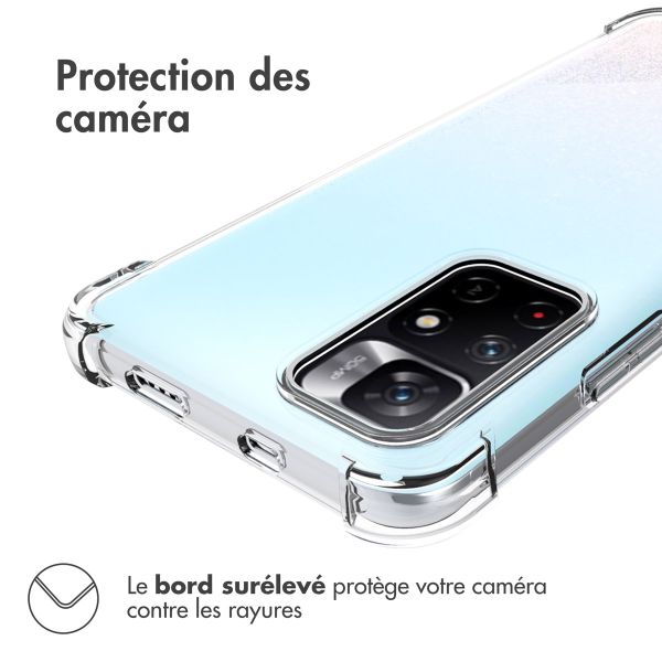 imoshion Shockproof Case Xiaomi Redmi Note 11 (4G) / Note 11S (4G) - Transparent