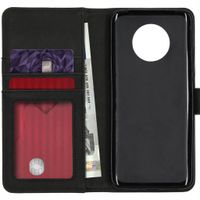 imoshion Étui de télephone portefeuille de luxe OnePlus 7T - Marron
