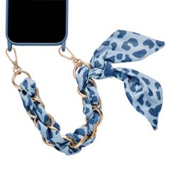 Selencia Bracelet de luxe avec écharpe - Bleu