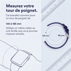 imoshion Bracelet sport en silicone Samsung Galaxy Watch 7 (40/44mm) - Black / Grey