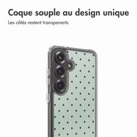 imoshion Coque Design Samsung Galaxy A18 (4G) / A17 (4G/5G) - Polka Dot Mintgroen
