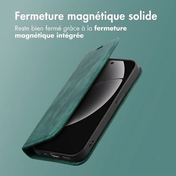 imoshion Étui de téléphone portefeuille Slim Realme GT 8 Pro - Vert