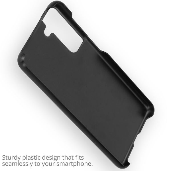 Concevez votre propre coque rigide Samsung Galaxy S21 FE - Noir