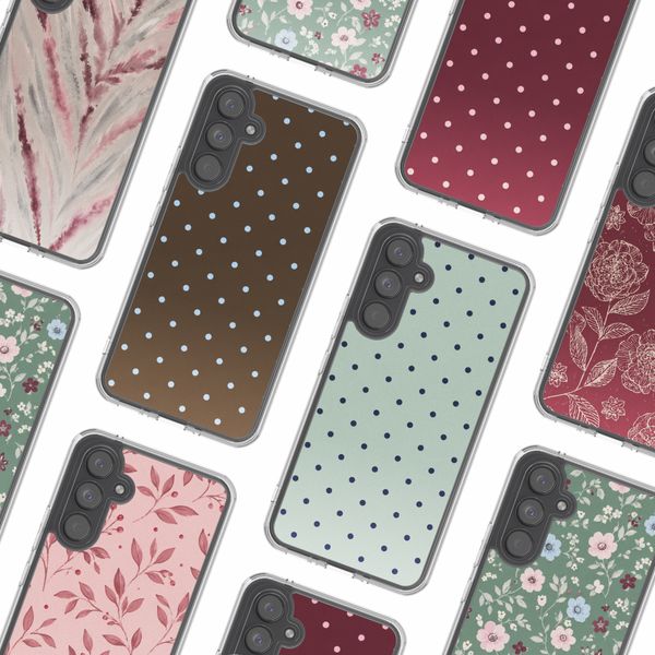 imoshion Coque Design Samsung Galaxy A18 (4G) / A17 (4G/5G) - Polka Dot Bruin