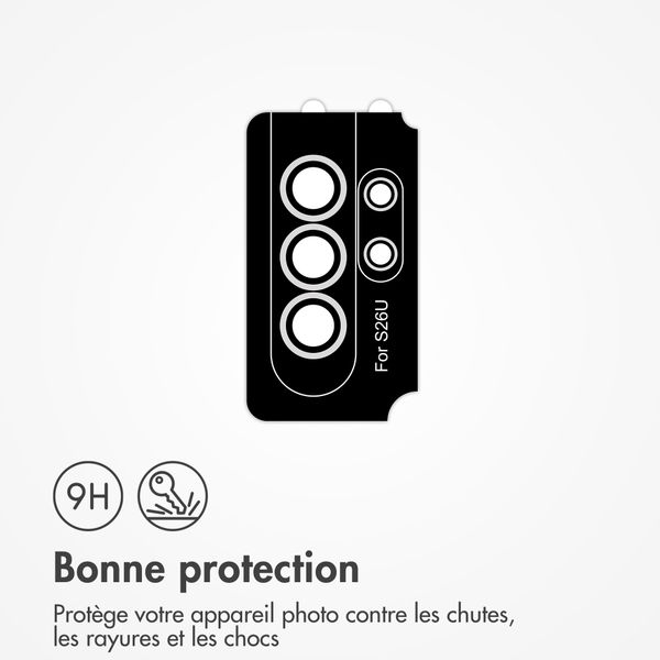 imoshion Lot de 2 protections d'objectif de caméra Samsung Galaxy S26 Ultra - Gray