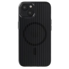Accezz Coque arrière Lite avec MagSafe | Fluted | Apple iPhone 14 - Glossy Black