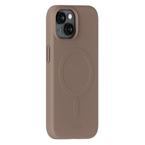 Holdit Coque MagSafe Apple iPhone 17e / 16e / 15 / 14 / 13 - Mocha Brown