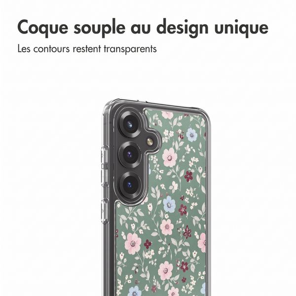 imoshion Coque Design Samsung Galaxy S25 - Flower Fields