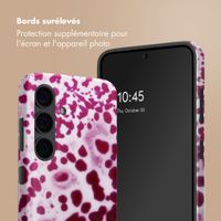 Selencia Coque arrière Vivid avec MagSafe Samsung Galaxy S24 - Cosmic Orchid