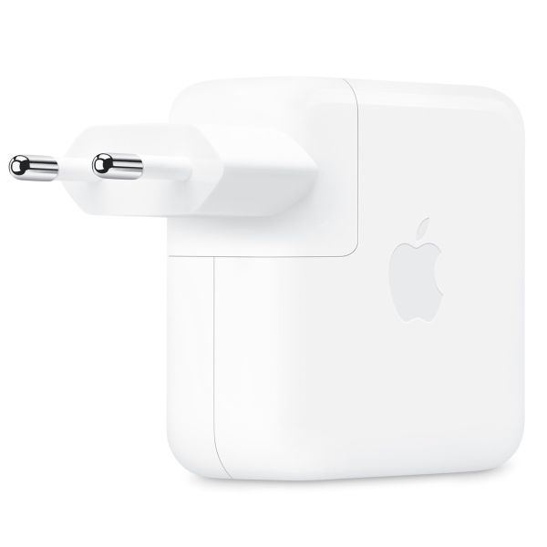 Apple Adaptateur secteur USB-C d’origine - Chargeur MacBook - 70W - Blanc