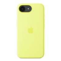 Apple Coque en silicone Apple iPhone 17e / 16e - Neon Yellow