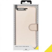 Accezz Étui de télephone Wallet Samsung Galaxy S21 Plus - Doré