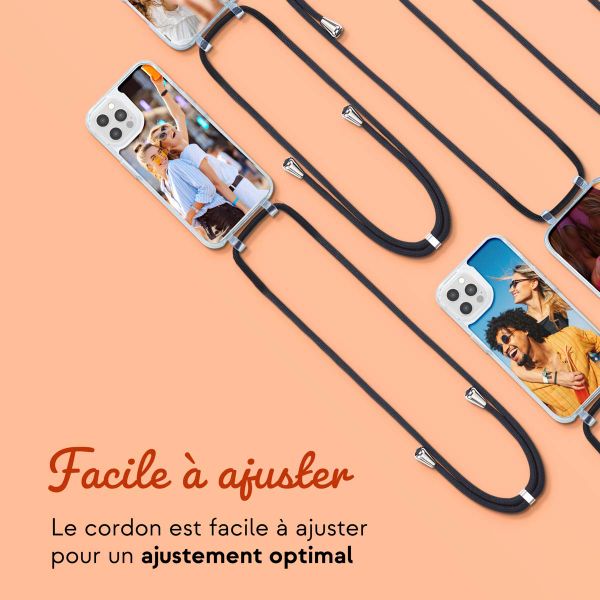 Concevez votre Coque MagSafe avec cordon amovible Apple iPhone 12 Pro Max - Transparent