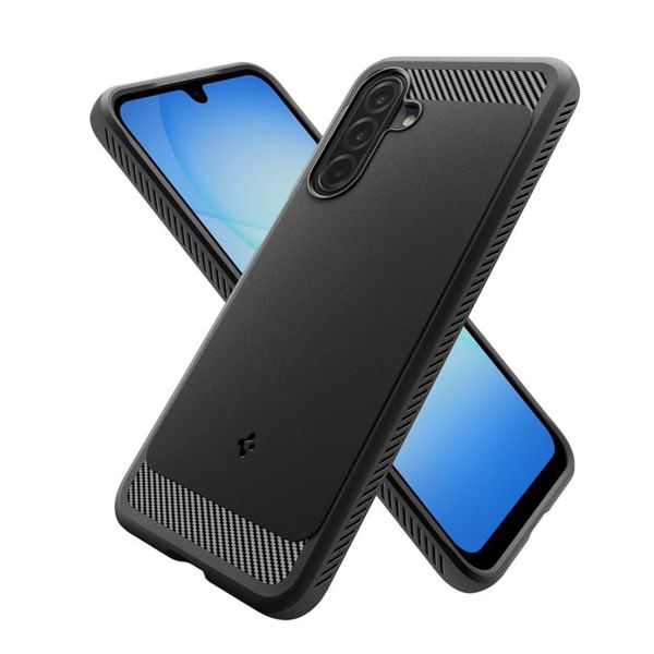 Spigen Coque Rugged Armor Samsung Galaxy A17 (5G) / (4G) - Matte Black