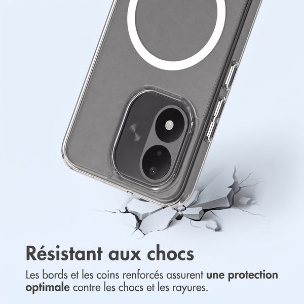 imoshion Coque arrière de protection avec MagSafe Xiaomi Redmi Note 17 (5G) - Transparent