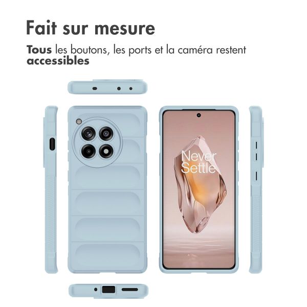 imoshion EasyGrip Backcover OnePlus 12R - Bleu clair