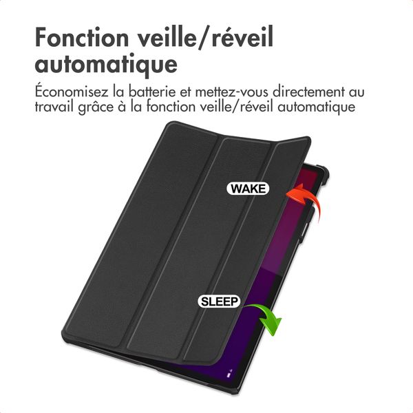 imoshion Coque tablette Trifold Lenovo Yoga Tab - Noir